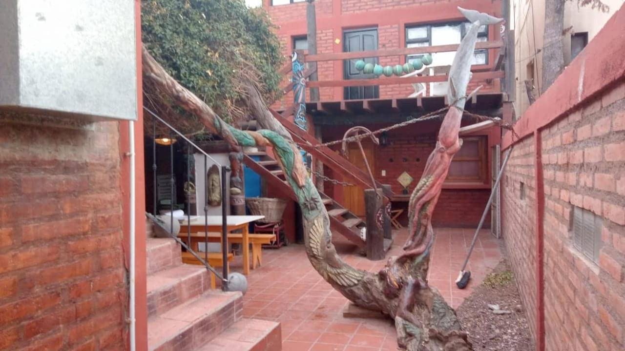 فندق El Refugio Piramides Puerto Pirámides المظهر الخارجي الصورة